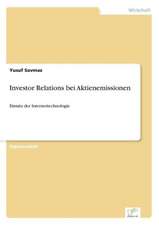 Investor Relations bei Aktienemissionen