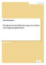 Probleme bei der Bilanzierung von Sonder- und Ergänzungsbilanzen