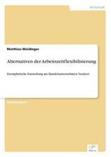 Alternativen der Arbeitszeitflexibilisierung