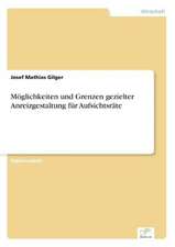 Möglichkeiten und Grenzen gezielter Anreizgestaltung für Aufsichtsräte