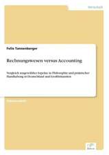 Rechnungswesen versus Accounting