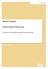 Relationship Marketing