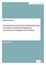 Sozialarbeiterische Krisenbegleitung unter besonderer Berücksichtigung des systemischen Zuganges bei Familien