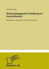 Medienpädagogische Fortbildung im Vorschulbereich