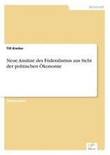 Neue Ansatze Des Foderalismus Aus Sicht Der Politischen Okonomie: Yusuf Has Hacib