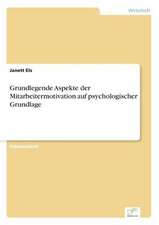 Grundlegende Aspekte Der Mitarbeitermotivation Auf Psychologischer Grundlage