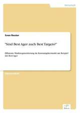 Sind Best Ager Auch Best Targets?: B2B Kooperation in Der Konsumguterwirtschaft