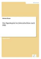 Das Eigenkapital Im Jahresabschluss Nach Ifrs: 2000