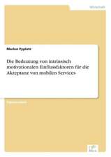 Die Bedeutung Von Intrinsisch Motivationalen Einflussfaktoren Fur Die Akzeptanz Von Mobilen Services: Strong in Theory But Struggling in Practice