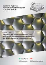 Steigerung der Ressourcen-Effizienz von Feinblechen durch Formfeld-Strukturpressen und deren analytische Dimensionierung