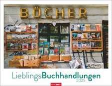 Lieblings-Buchhandlungen Kalender 2025