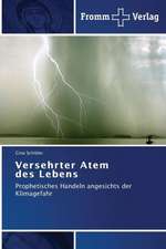 Versehrter Atem des Lebens