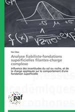 Analyse fiabiliste-fondations superficielles filantes-charge complexe