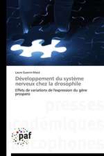 Développement du système nerveux chez la drosophile