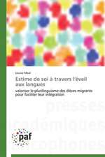 Estime de soi à travers l'éveil aux langues