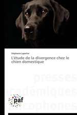 L'étude de la divergence chez le chien domestique