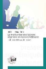 La motivation des lycéens algériens en lecture littéraire