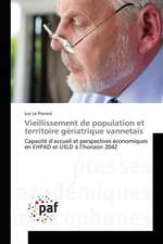 Vieillissement de population et territoire gériatrique vannetais