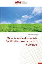 Meta-Analyse D'Essais de Fertilisation Sur Le Haricot Et Le Pois: Defis Et Enjeux Dans Le Processus de Decentralisation