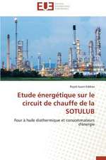 Etude Energetique Sur Le Circuit de Chauffe de La Sotulub