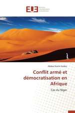 Conflit Arme Et Democratisation En Afrique: Cas Du Service Abr