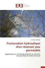 Fracturation Hydraulique D'Un Reservoir Peu Permeable: Codage Et Simulation