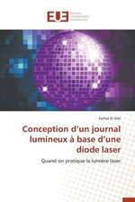 Conception D'Un Journal Lumineux a Base D'Une Diode Laser: Codage Et Simulation