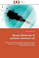 Sprays Diesel Par Le Systeme Common Rail