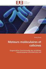 Moteurs Moleculaires Et Colicines: Senegal/France