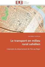 Le Transport En Milieu Rural Sahelien: Comment Expliciter Les Besoins Des Apprenants?