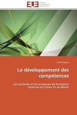 Le Developpement Des Competences