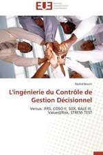 L'Ingenierie Du Controle de Gestion Decisionnel