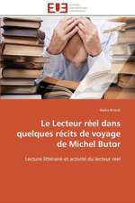 Le Lecteur Reel Dans Quelques Recits de Voyage de Michel Butor: Trinidad Est-Elle En Train de Couler?