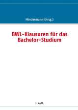 BWL-Klausuren für das Bachelor-Studium