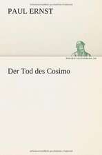 Der Tod Des Cosimo: Etudes Et Analyse Des Signalisations