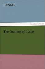 The Orations of Lysias