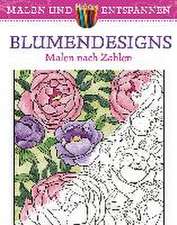 Malen und entspannen: Blumendesigns