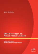 Emg-Messungen Bei Nervus Plexus L Sionen: Auswirkung Einer Muskel-Sehnen-Transplantation