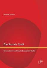 Die Soziale Stadt: Eine Netzwerkanalytische Evaluationsstudie