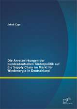 Anreizwirkungen Der Bundesdeutschen Furderpolitik Auf Die Supply Chain Im Markt Fur Windenergie in Deutschland: Determining Factors