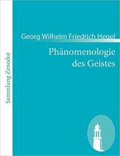 Phänomenologie des Geistes