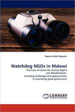 Watchdog NGOs in Malawi