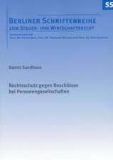 Rechtsschutz gegen Beschlüsse bei Personengesellschaften