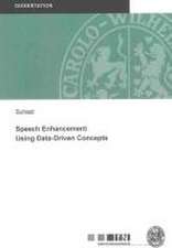 Speech Enhancement Using Data-Driven Concepts