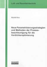 Neue Parametrisierungsstrategien und Methoden der Prozessbeschleunigung für die Verdichteroptimierung