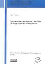 Permanentmagneterregte Line-Start Motoren mit Luftspaltmagneten