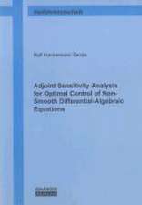 Adjoint Sensitivity Analysis for Optimal Control of Non-Smooth Differential-Algebraic Equations