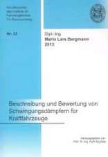 Beschreibung und Bewertung von Schwingungsdämpfern für Kraftfahrzeuge