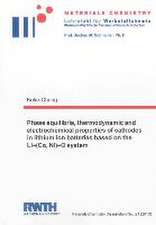 Phase equilibria, thermodynamic and electrochemical properties of cathodes in lithium ion batteries based on the Li-(Co, Ni)-O system