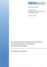 Zur Berechnung prismatischer Strukturen mit schubelastisch verbundenen Querschnittsscheiben